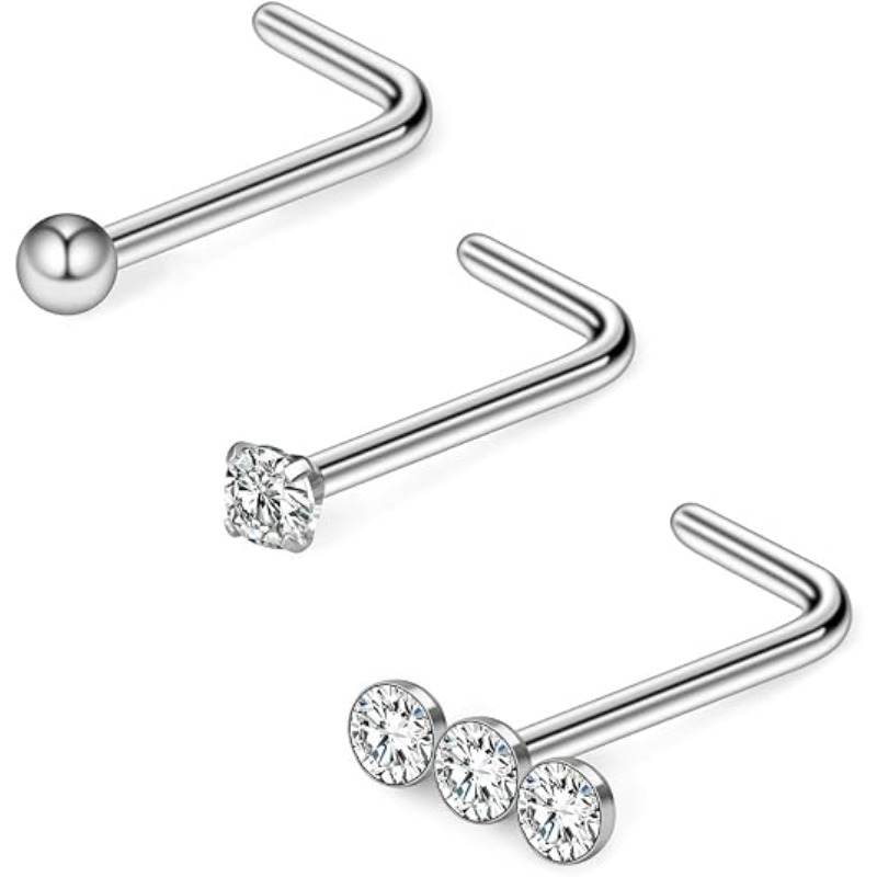 3 sztuki, 20G, pierścionki do  – Body Jewelry Surgical Steel recenzja i cena