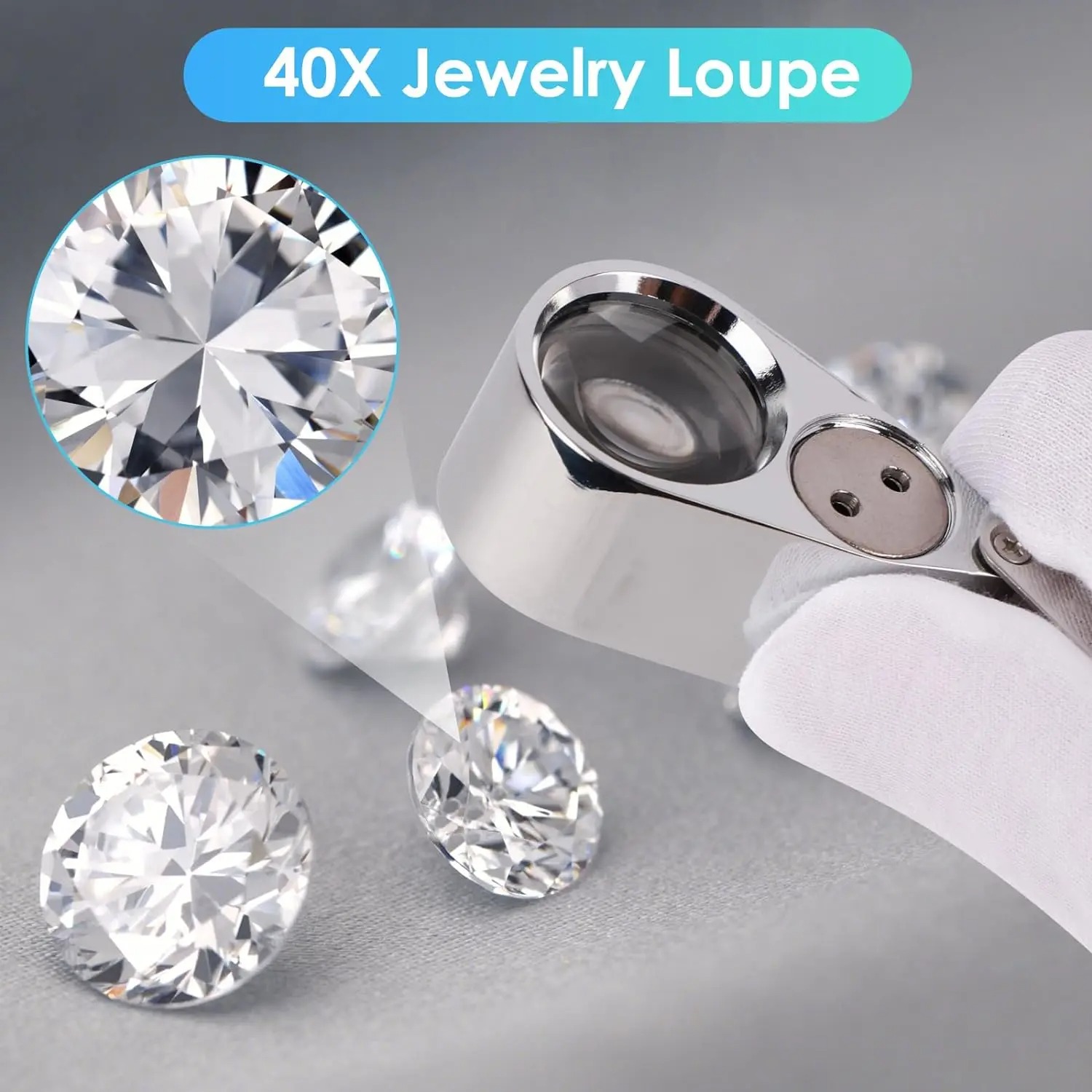 Lupa jubilerska 40X z podświet – Body Jewelry Repair recenzja i cena