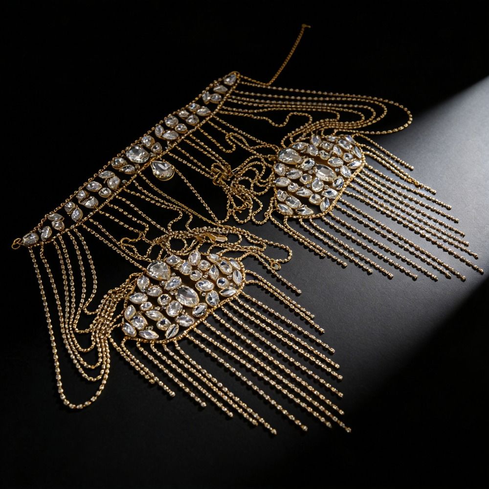 Luksusowy naszyjnik na ramię z – Body Jewelry Necklace recenzja i cena