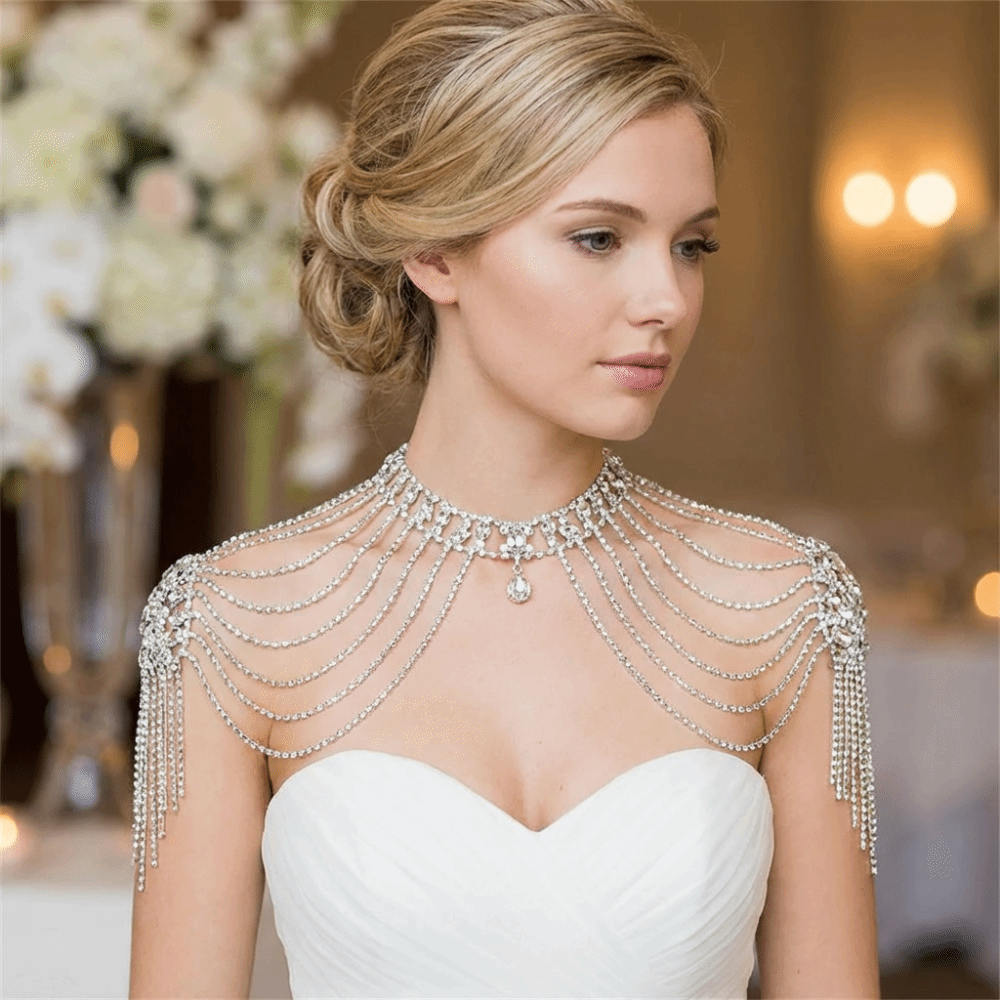 Luksusowy naszyjnik na ramię z – Body Jewelry Necklace recenzja i cena
