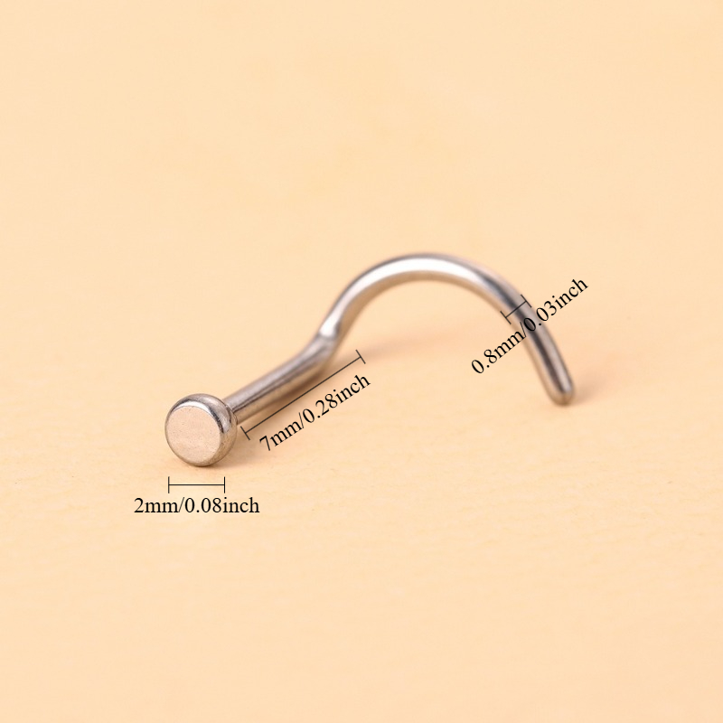 5 sztuk, 20G, 20G, pierścienie – Body Jewelry Surgical Steel recenzja i cena