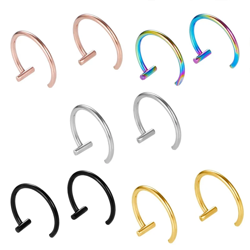 5 sztuk – kolczyki w kształcie – Body Jewelry Surgical Steel recenzja i cena