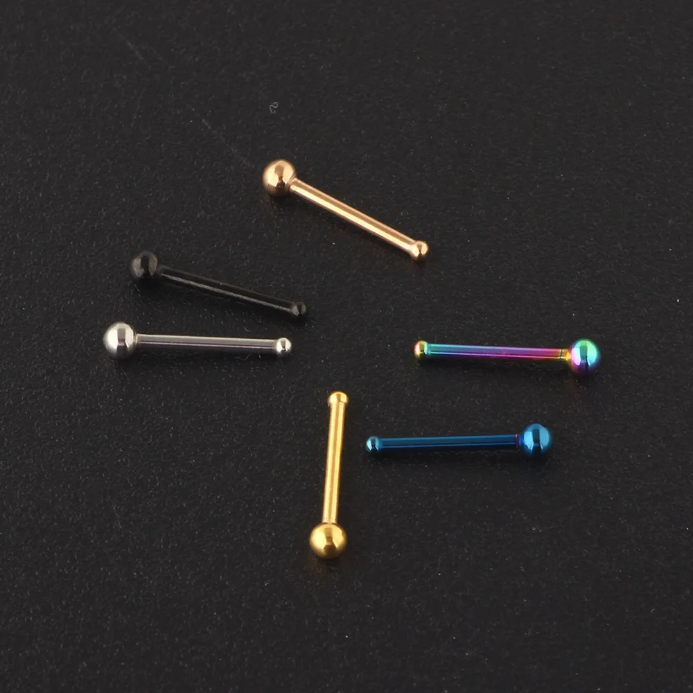 6 szt. 20G 316L zakrzywione ko – Body Jewelry Surgical Steel recenzja i cena