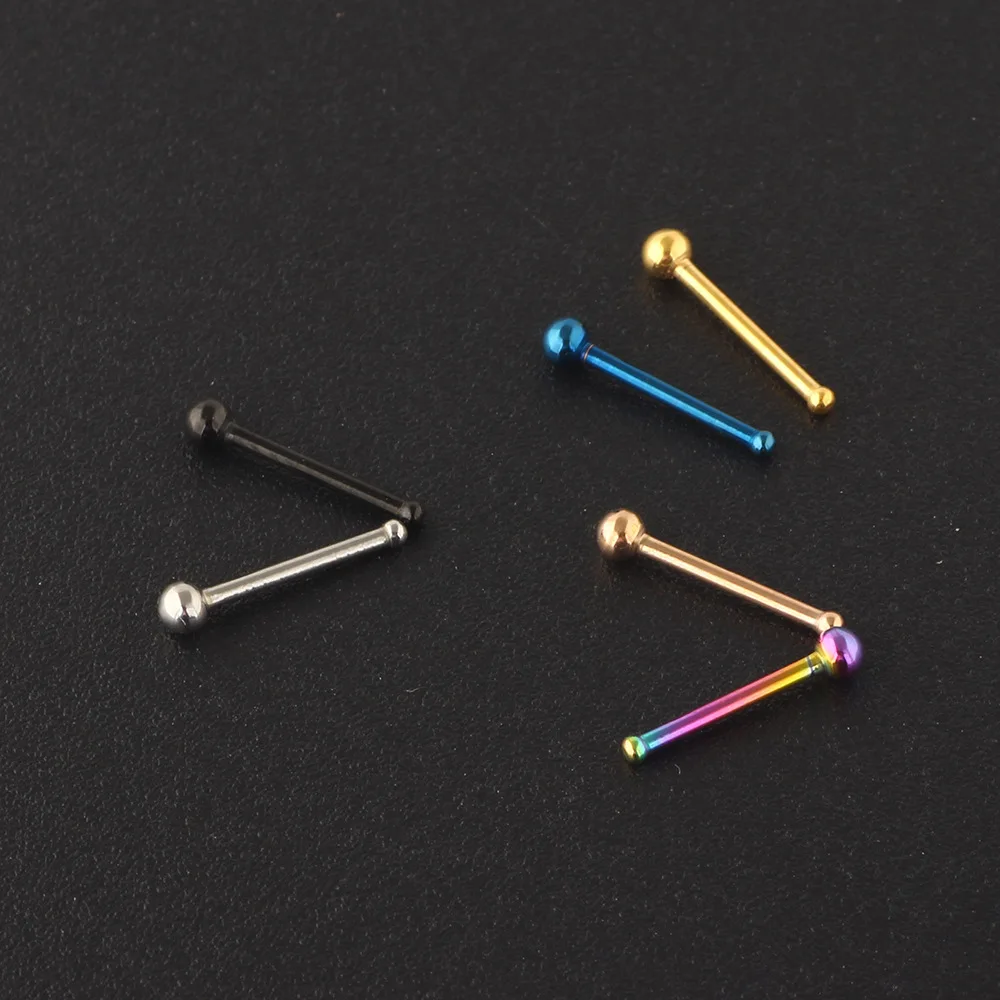 6 szt. 20G 316L zakrzywione ko – Body Jewelry Surgical Steel recenzja i cena