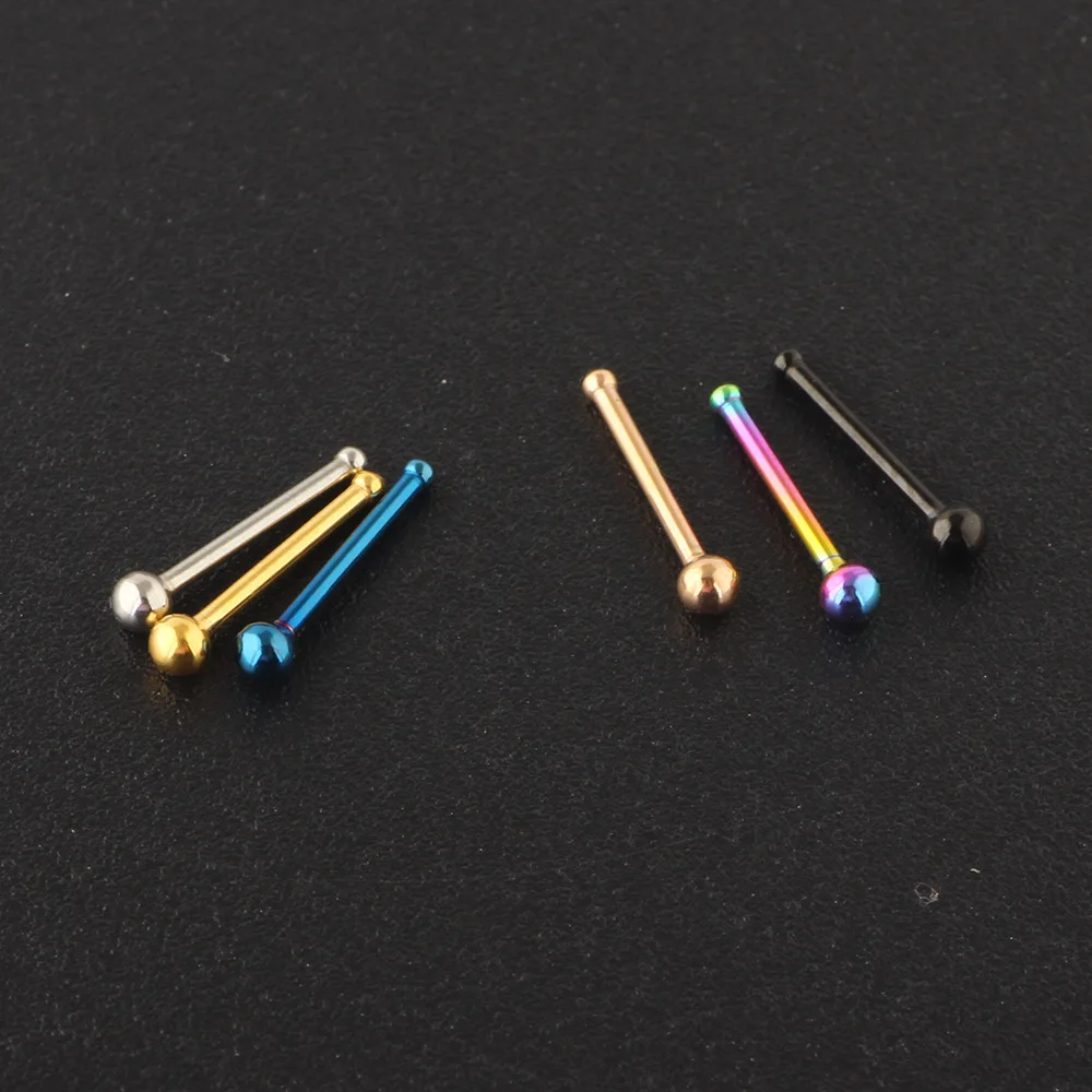 6 szt. 20G 316L zakrzywione ko – Body Jewelry Surgical Steel recenzja i cena