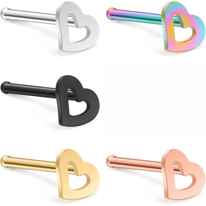 5 sztuk, kolczyki do nosa w ks – Body Jewelry Surgical Steel recenzja i cena